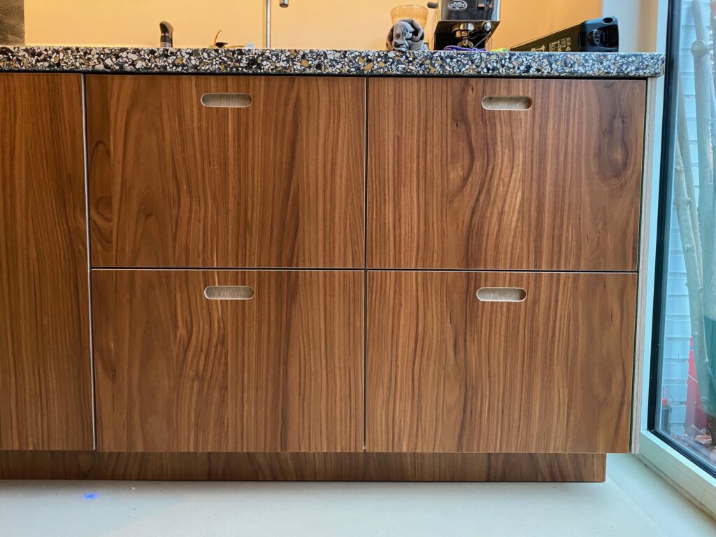 Mooie doorlopende houtnerf